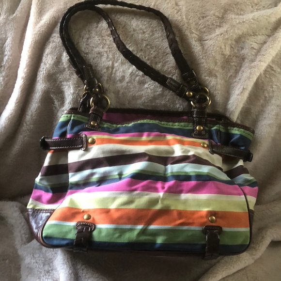 Coach Multi color Tote 👜 - Picture 3 of 6